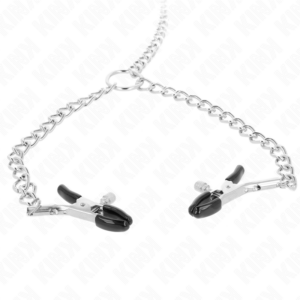 Kink Nipple Grip-4 Cleme pentru Sfârcuri cu Lanțuri 32 cm - imagine 3