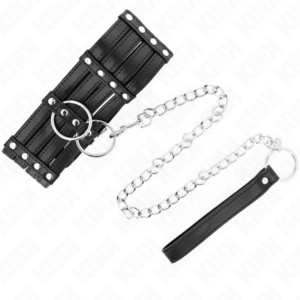 Kink Collar & Gag-Colier cu Centură 65 cm Sub Style Reglabil 10 Kink Collar & Gag-Colier cu Centură 65 cm Sub Style Reglabil - imagine 5