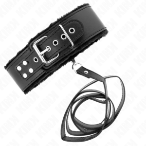 Kink Collar & Gag-Colier cu Lesă 116 cm cu Nituiri Argintii 9 Kink Collar & Gag-Colier cu Lesă 116 cm cu Nituiri Argintii - imagine 4