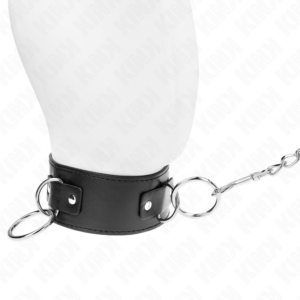 Kink Collar & Gag-Colier cu Lesă 65 cm 3 Inele Model 2 Reglabil 8 Kink Collar & Gag-Colier cu Lesă 65 cm 3 Inele Model 2 Reglabil - imagine 3