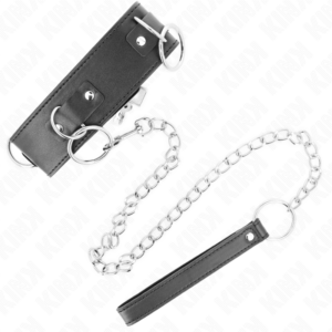 Kink Collar & Gag-Colier cu Lesă 65 cm 3 Inele Model 2 Reglabil 10 Kink Collar & Gag-Colier cu Lesă 65 cm 3 Inele Model 2 Reglabil - imagine 5