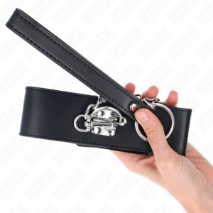 Kink Collar & Gag-Guler Basic cu Lesă 65 cm Model 0-Metal 9 Kink Collar & Gag-Guler Basic cu Lesă 65 cm Model 0-Metal - imagine 4