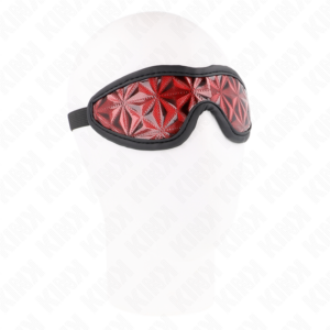 Kink Masked Allure-Bentiță cu Model Diamant Roșu 20.5 X 6 cm - imagine 1