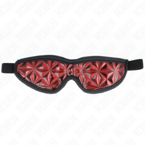 Kink Masked Allure-Bentiță cu Model Diamant Roșu 20.5 X 6 cm - imagine 3