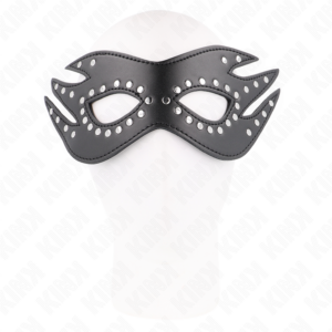 Kink Masked Allure-Masca din Piele Ecologică cu Nituri Model 3 6 Kink Masked Allure-Masca din Piele Ecologică cu Nituri Model 3 - imagine 3