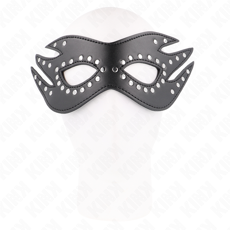Kink Masked Allure-Masca din Piele Ecologică cu Nituri Model 3 3 img 190925 d9538a91f851b1017d80d8e640f453b1 1