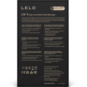 Lelo-Liv™ 3 Stimulator G-spot Roz-Silicon, App 8 Lelo-Liv™ 3 Stimulator G-spot Roz-Silicon, App - imagine 4