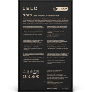 Lelo-Gigi™ 3 G-spot Vibrator Violet-Silicon, 7 Trepte 8 Lelo-Gigi™ 3 G-spot Vibrator Violet-Silicon, 7 Trepte - imagine 4