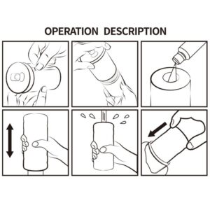 Bodies & Masturbators-Masturbator Masculin Tip Doză Model 1-TPR - imagine 5