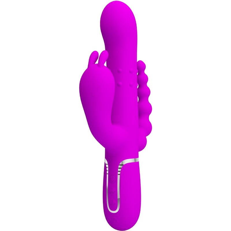 High Tech-Cammy Triple Vibrator Multifuncțional 4 in 1-Roz 1 img 191320 82d5fa3655e1a658a28109c39817cde1 1