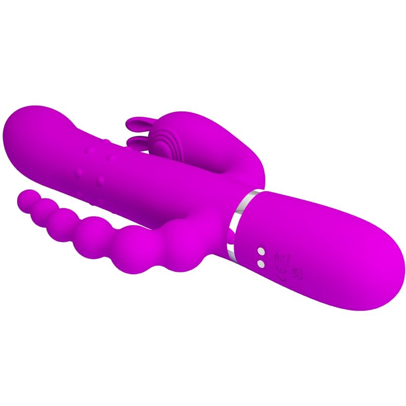 High Tech-Cammy Triple Vibrator Multifuncțional 4 in 1-Roz 9 img 191326 72616eb5b4a29f8e1bd0857b73797894 1