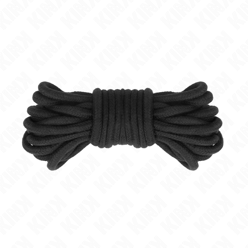 Kink Rope Arts-Funie din Bumbac 5 Metri Negru 2 img 191348 fd7a066e04964256209ba3fd75498ed0 1