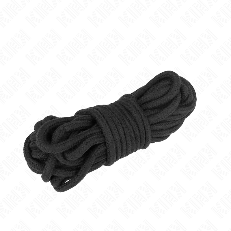 Kink Rope Arts-Funie din Bumbac 5 Metri Negru 1 img 191350 227f8e0c907fd78c84d021fe94033668 1