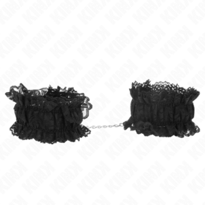 Kink Wrist Restraint-Mansete Elastice din Dantelă - imagine 2
