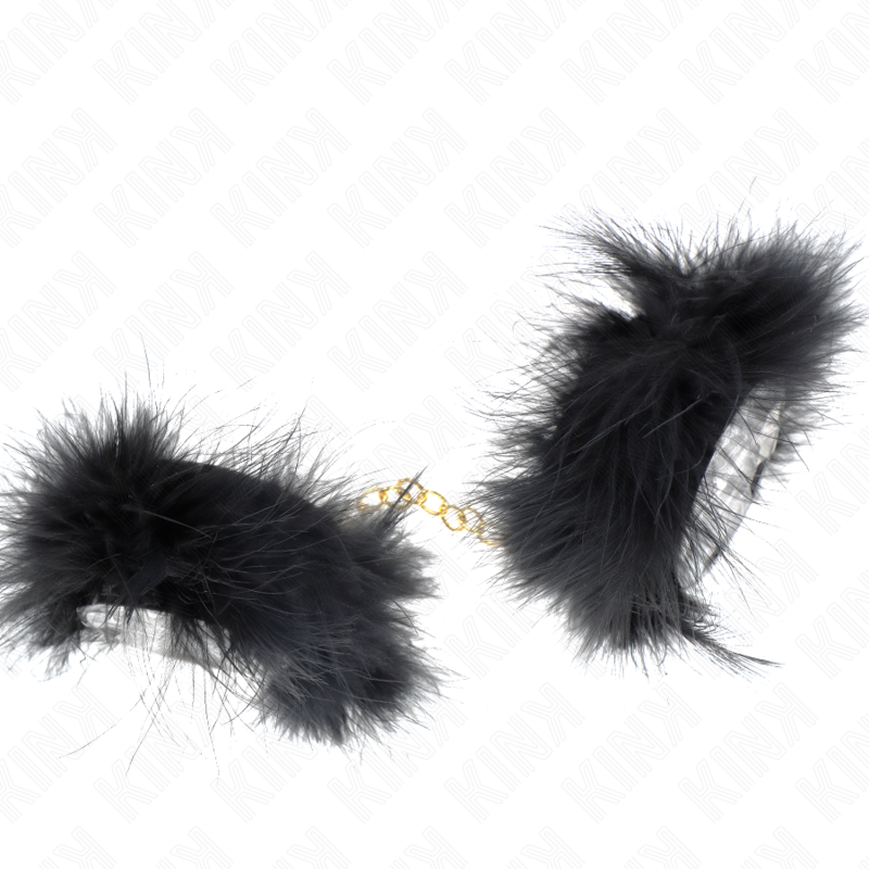 Kink Wrist Restraint-Mansoane de Mână cu Pene și Lanț Auriu 2 img 191368 75a900dccab70134cbcb0cfadf35f7af 1