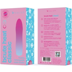 B Swish-Bcute Infinite Heat Classic Vibrator Încălzibil 12 B Swish-Bcute Infinite Heat Classic Vibrator Încălzibil - imagine 5