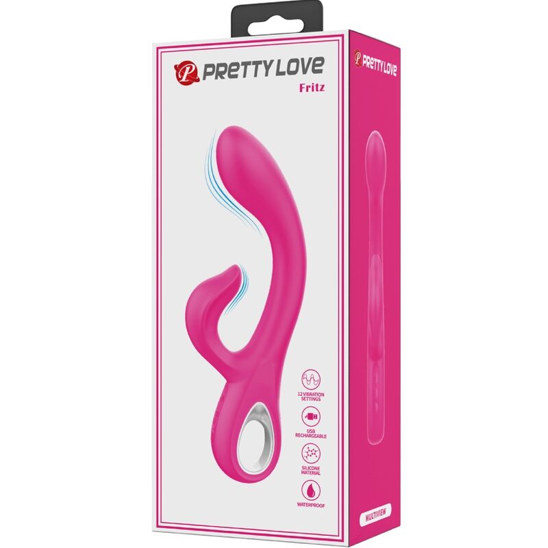 High Tech-Fritz Rabbit Vibrator 12 Vibrații Roz-Silicon, 12 Trepte 2 img 191607 5a564e064b8fa4f928dd1c358ac7f14c 1
