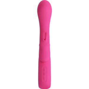 High Tech-Novak Rabbit Vibrator 12 Vibrații Roz-Silicon, 12 Trepte - imagine 5