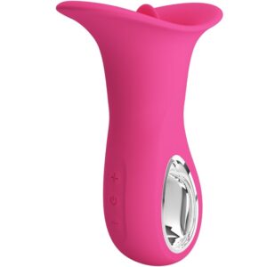 High Tech-Clyde Vibrator Oral cu Limbă Vibrantă, 12 Vibrații - imagine 1