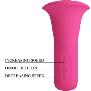 High Tech-Clyde Vibrator Oral cu Limbă Vibrantă, 12 Vibrații - imagine 10