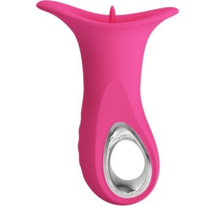 High Tech-Clyde Vibrator Oral cu Limbă Vibrantă, 12 Vibrații - imagine 2