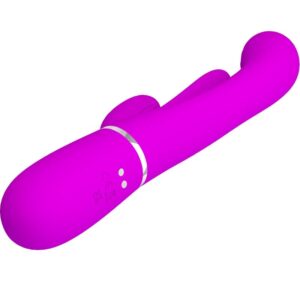 High Tech-Shania Triplu Rabbit Vibrator Multifuncțional - imagine 5