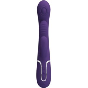 High Tech-Shania Triplu Vibrator cu Iepuraș Multifuncțional - imagine 3