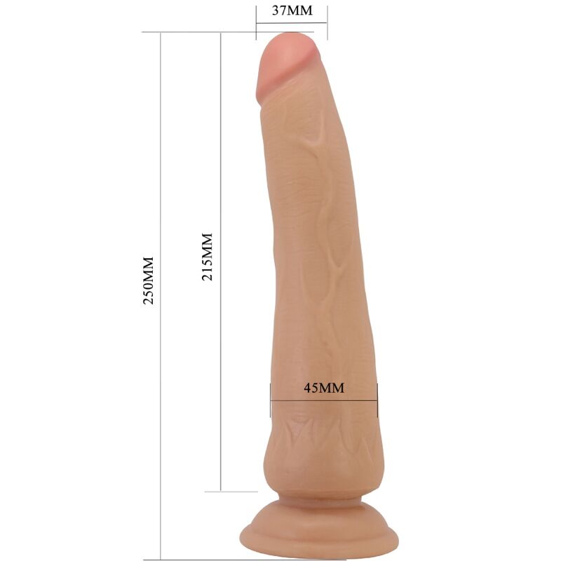 Dildos-Tiemeyer Dildo Realistic 25 cm Flesh-TPR, Waterproof 2 img 191745 3a446dd47bc14d72571912f6e03c630c 1