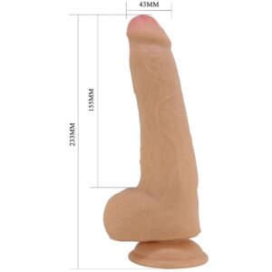 Dildos-Draco Dildo Realist 23 cm Flesh-TPR, Waterproof, Ventuza 10 Dildos-Draco Dildo Realist 23 cm Flesh-TPR, Waterproof, Ventuza - imagine 4