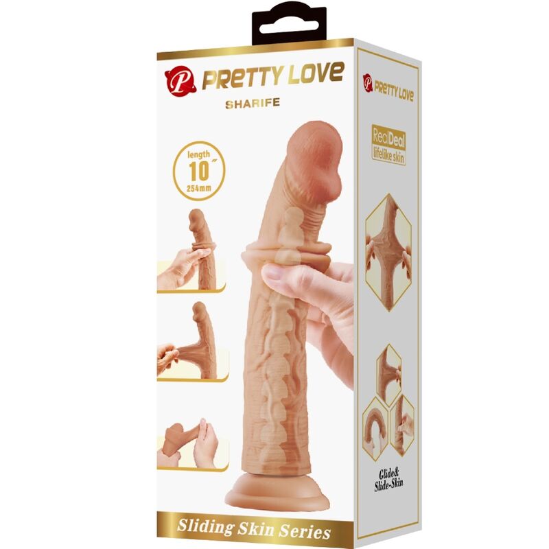 Dildos-Sharife Realistic Dildo 25 cm Flesh-TPR, Waterproof 5 img 191847 f1a258cea8e0100ab5ecdf0fd81775bb 1