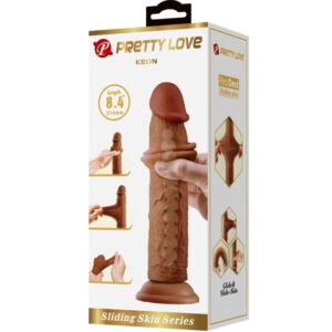 Dildos-Keon Dildo Realist 21 cm Maro-TPR, Waterproof, Ventuza 14 Dildos-Keon Dildo Realist 21 cm Maro-TPR, Waterproof, Ventuza - imagine 7