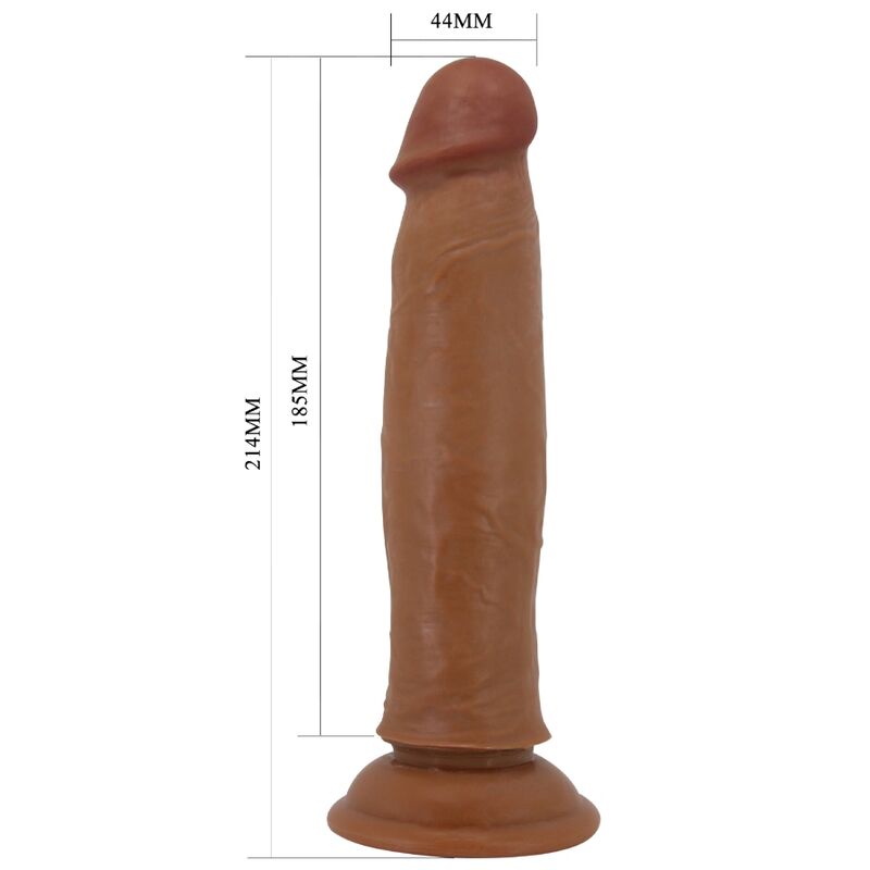 Dildos-Keon Dildo Realist 21 cm Maro-TPR, Waterproof, Ventuza 5 img 191914 46a3c05a6854b12903afe6f1a681dd86 1