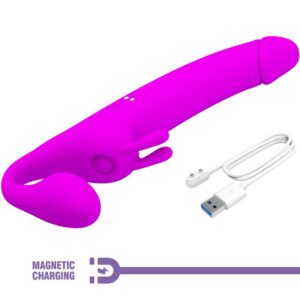High Tech-Zanini Strapless Strap-on 10 Vibrații Mov-Silicon, 10 11 High Tech-Zanini Strapless Strap-on 10 Vibrații Mov-Silicon, 10 - imagine 2