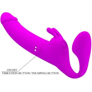 High Tech-Zanini Strapless Strap-on 10 Vibrații Mov-Silicon, 10 14 High Tech-Zanini Strapless Strap-on 10 Vibrații Mov-Silicon, 10 - imagine 5
