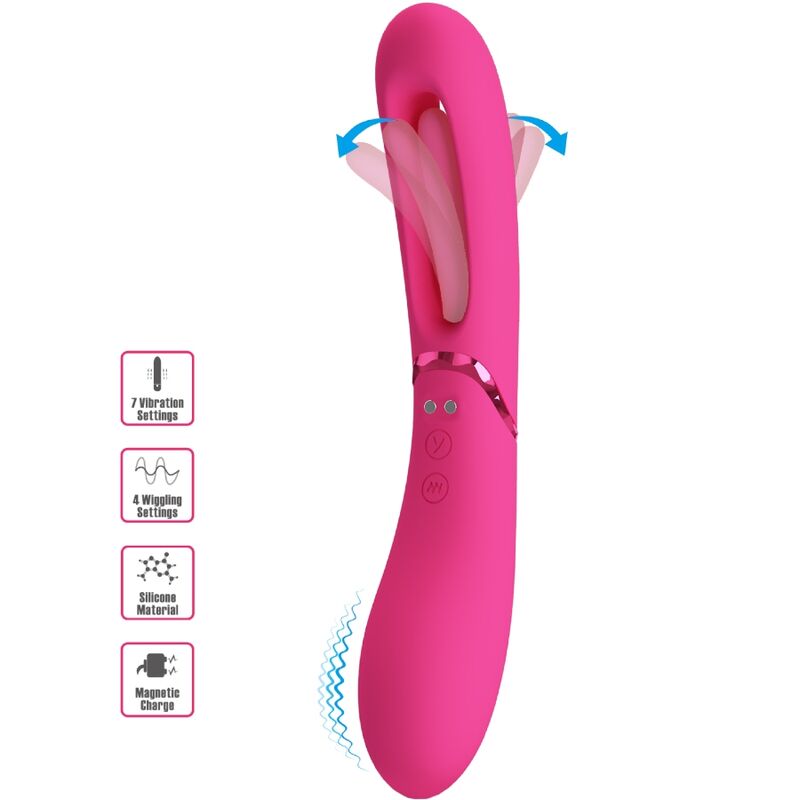 Romance-Lexie G-spot Vibrator 7 Vibrații Roz-Silicon, 7 Trepte 1 img 192116 6637f00bd92a83b32e892080f8c02de8 1