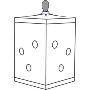 Secret Dome - Kink Club Cabin Scandale Violet - imagine 3