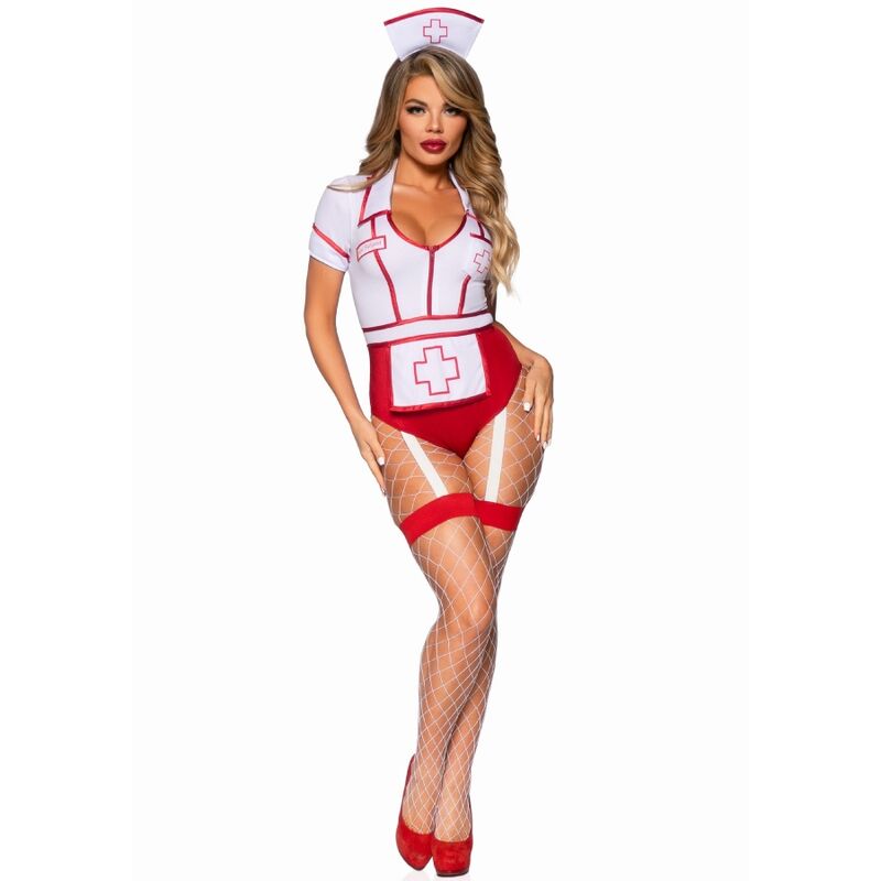 Leg Avenue Costumes-Leg Avenue Costum Asistentă Sexy Roșu/Alb S 3 img 192688 a4befdf562dec9f7b83cce198cdb0105 1