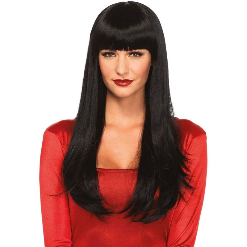 Leg Avenue Accessories-Bangin Perucă Lungă Dreaptă cu Breton Negru 1 img 192845 852e0ee99d0f8c102d88215282d5363e 1