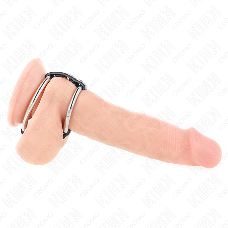 Kink Ring Power-Inele Metalice Duble pentru Penis 3.8 cm la 5 cm 2 img 192893 a046ae8f7679c30e799c7ba815a00c14 1