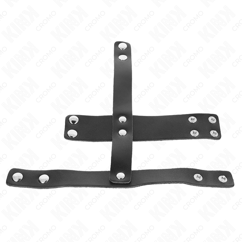 Kink Ring Power-Inel Cage din Piele pentru Penis cu Separator 2 img 192910 6920be11b6e56188906a735e3d726ff5 1