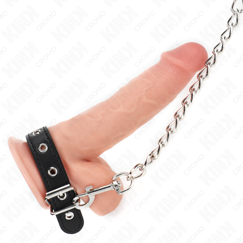 Kink Ring Power-Inel pentru Penis din Piele cu Chingă 21.5 X 2 3 img 192984 9bca6301f20917e40c38af00e0916694 1