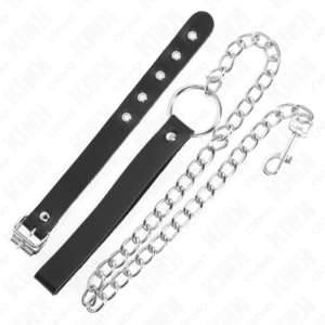 Kink Ring Power-Inel pentru Penis din Piele cu Chingă 21.5 X 2 8 Kink Ring Power-Inel pentru Penis din Piele cu Chingă 21.5 X 2 - imagine 4