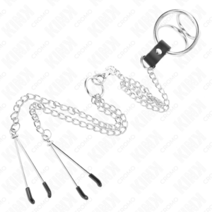 Kink Ring Power-Triplu Inel Metalic Cromat pentru Penis 3 cm 7 Kink Ring Power-Triplu Inel Metalic Cromat pentru Penis 3 cm - imagine 3