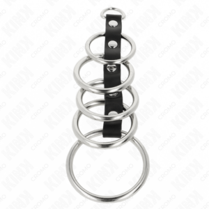 Kink Ring Power-5 Inele Metalice pentru Penis 3.2 cm Până la 5 7 Kink Ring Power-5 Inele Metalice pentru Penis 3.2 cm Până la 5 - imagine 3