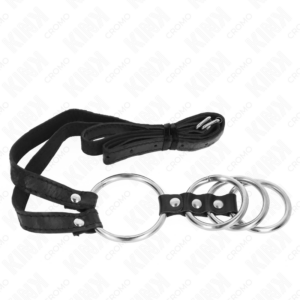 Kink Ring Power-4 Ineluri Metalice Conectate pentru Penis 3.8 cm 8 Kink Ring Power-4 Ineluri Metalice Conectate pentru Penis 3.8 cm - imagine 3