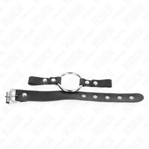 Kink Ring Power-Inel din Piele pentru Penis cu Închidere 6 Kink Ring Power-Inel din Piele pentru Penis cu Închidere - imagine 2