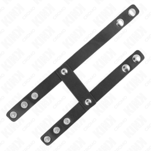 Kink Ring Power-Inel Dublu Reglabil din Piele pentru Penis 14 Kink Ring Power-Inel Dublu Reglabil din Piele pentru Penis - imagine 6