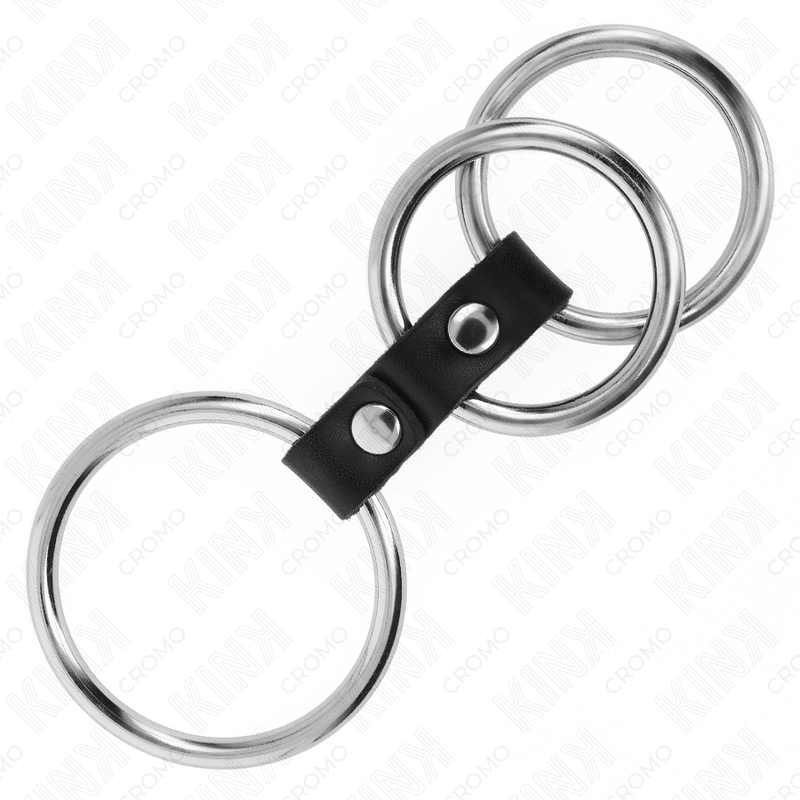 Kink Ring Power-Inel Triplu Metalic pentru Penis 3.7 cm la 5 cm 4 img 193418 402951e226324f8087b7f798bae98f31 1