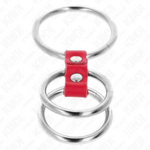 Kink Ring Power-Inel Penian Triplu Metal 3,7 cm la 5 cm Conectat - imagine 3