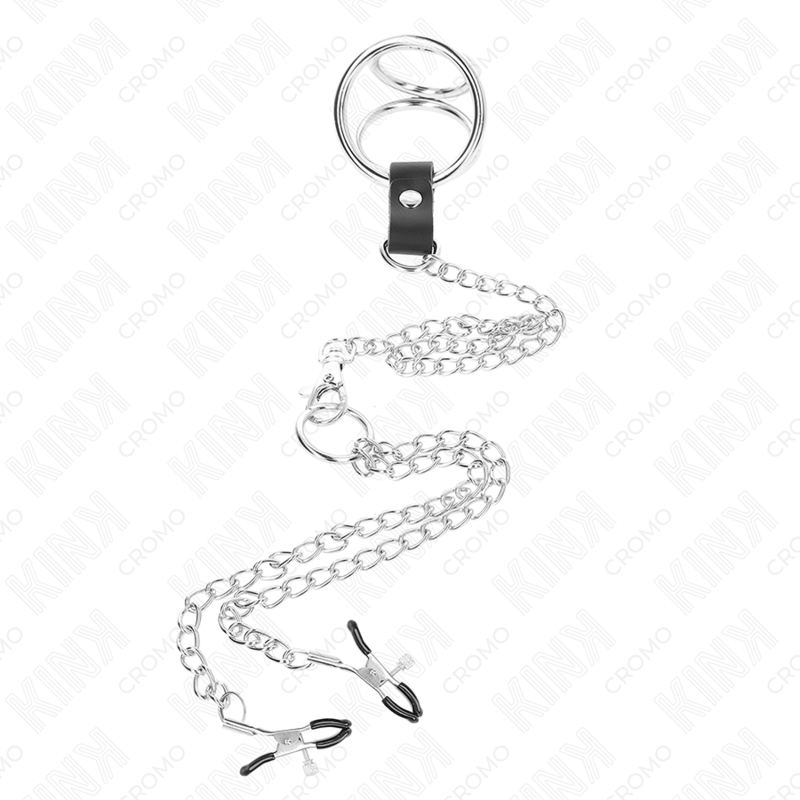 Kink Ring Power-Triplu Inel Metalic Cromat pentru Penis 3 cm 5 img 193461 ea07cf4b3f7f8d5fdf8098ac50cea442 1